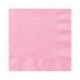 20 Tovaglioli Carta Rosa 25x25 cm