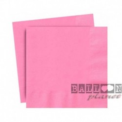 20 Tovaglioli Carta Rosa Hot 25x25 cm