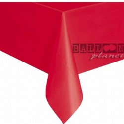Tovaglia Plastica Rossa 137x274 cm
