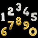 Numeri Mylar 20 cm